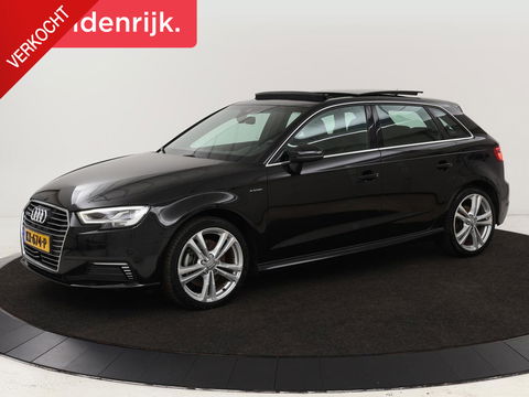 Audi A3 Sportback 1.4 e-tron Lease Edition | Panoramadak | Trekhaak | Cruise control | Digitaal cockpit | LMV 18 inch | LED | S-line | Keyless go | PDC