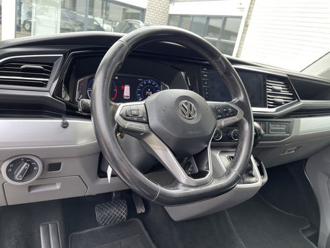 Volkswagen Transporter 2.0 TDI 150pk DSG automaat L2H1 30 DC 5 persoons Bulli / nieuwe koppeling vliegwiel / vaste prijs rijklaar € 32.950 ex btw / lease vanaf € 538 / leer / 19 inch wielen / dubbele schuifdeur
