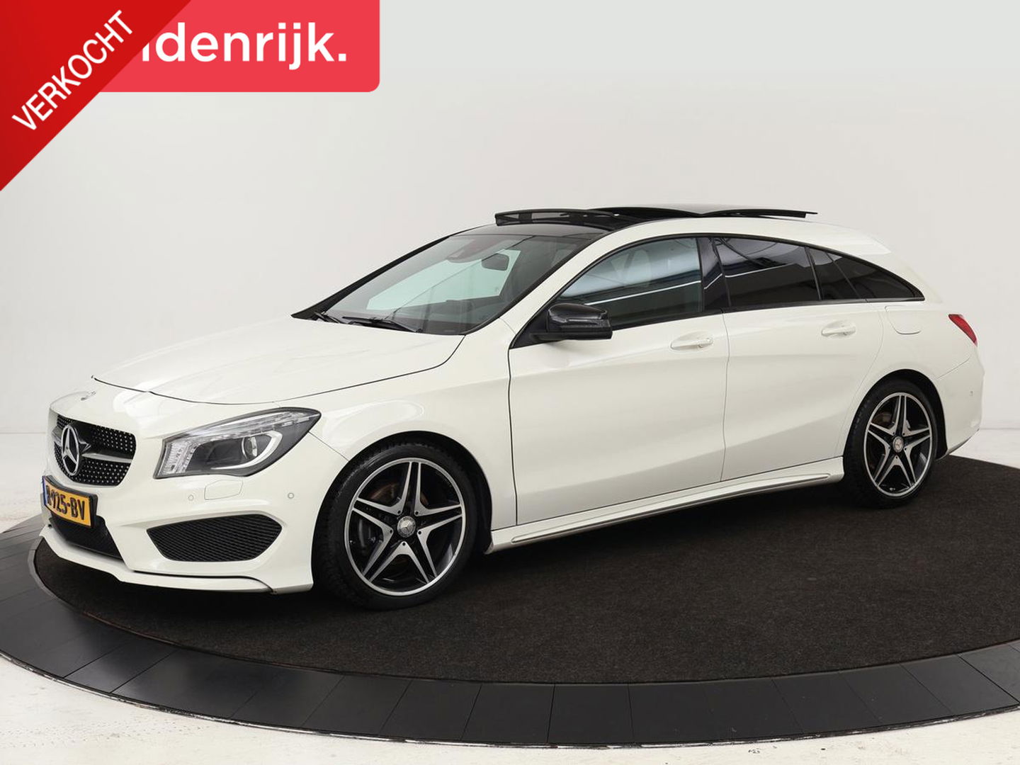 Mercedes-Benz CLA-Klasse Shooting Brake 200 OrangeArt Edition | Panoramadak | Camera | Stoelverwarming | Bleutooth | LMV 18 inch | LED | Cruise control | Alcantara