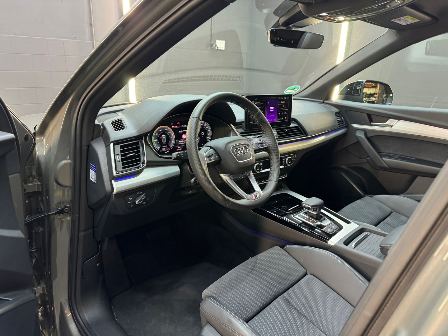Audi Q5 50 TFSI e 3x S Line Competition Pano|Luchtvering|360