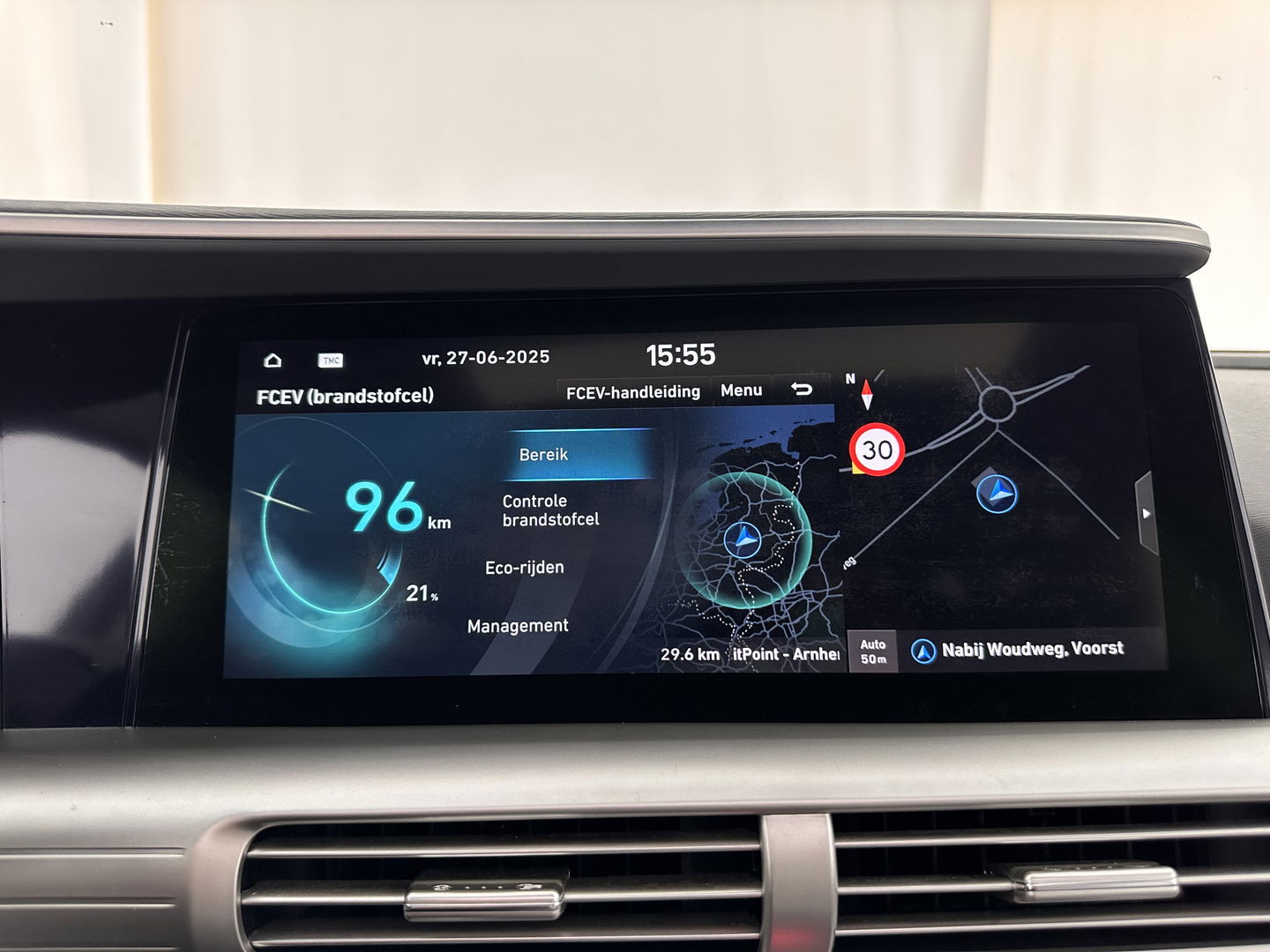 Hyundai NEXO FCEV Plus Pack [ HYDROGENIUM ] (INCL-BTW) (WATERSTOF) *PANO | NAPPA-FULL-LEATHER | NAVI-FULLMAP | ADAPT.CRUISE |  FULL-LED | KEYLESS | DAB |  KRELL-AUDIO | DIGI-WIDESCREEN-COCKPIT | SURROUND-VIEW | SHIFT-PADDLES | COMFORT.