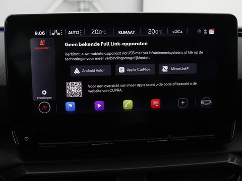 CUPRA Leon 1.4 e-Hybrid | Stoel & stuurverwarming | Carplay | Camera | Adaptive cruise | Sfeerverlichting | Navigatie | Park Assist | Keyless | Full LED | PHEV