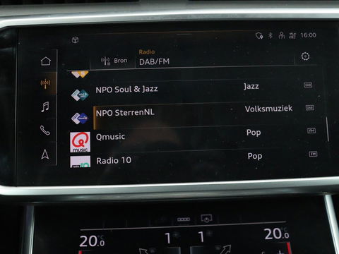 Audi A6 55 TFSIe S Line | 367pk | Trekhaak | Stoel & stuurverwarming | Adaptive cruise | Camera | Matrix LED | Carplay | Sportstoelen | Half leder | Navigatie