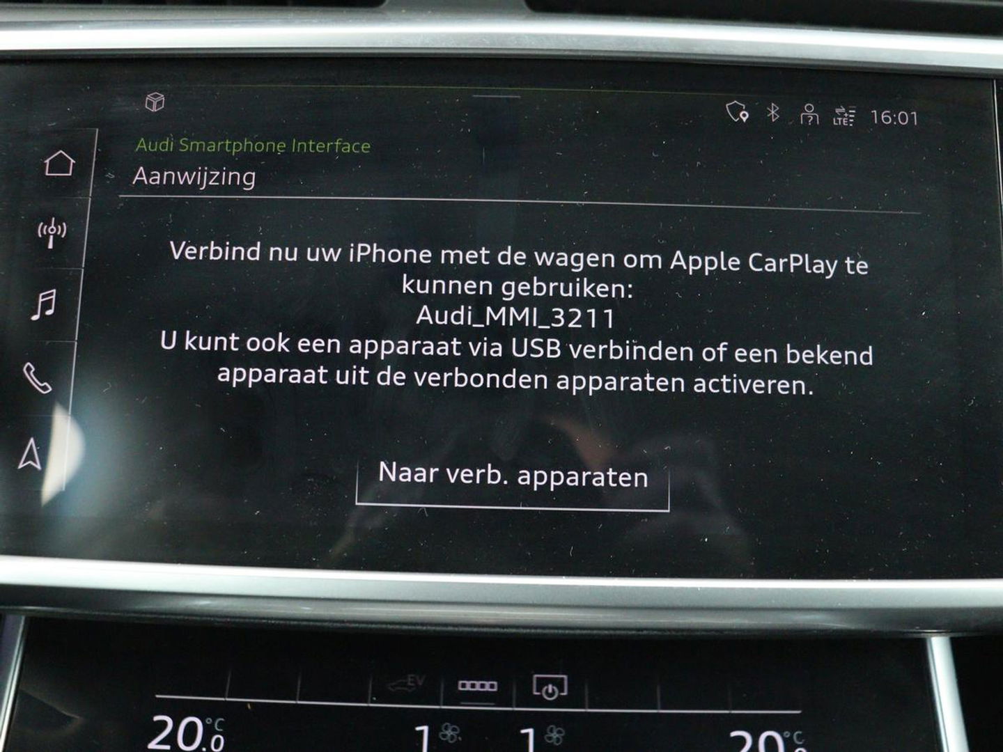 Audi A6 55 TFSIe S Line | 367pk | Trekhaak | Stoel & stuurverwarming | Adaptive cruise | Camera | Matrix LED | Carplay | Sportstoelen | Half leder | Navigatie
