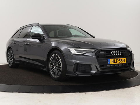 Audi A6 55 TFSIe S Line | 367pk | Trekhaak | Stoel & stuurverwarming | Adaptive cruise | Camera | Matrix LED | Carplay | Sportstoelen | Half leder | Navigatie