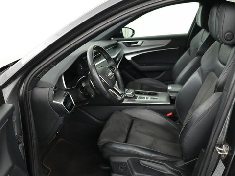 Audi A6 55 TFSIe S Line | 367pk | Trekhaak | Stoel & stuurverwarming | Adaptive cruise | Camera | Matrix LED | Carplay | Sportstoelen | Half leder | Navigatie