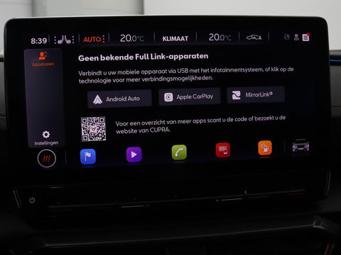 CUPRA Formentor 2.0 TSI VZ | 310pk | Panoramadak | Leder | Trekhaak | Stoel & stuurverwarming | Carplay | Adaptive cruise | Camera | Keyless | Full LED | Sportstoelen