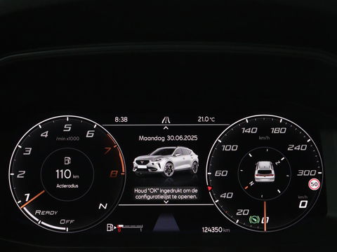 CUPRA Formentor 2.0 TSI VZ | 310pk | Panoramadak | Leder | Trekhaak | Stoel & stuurverwarming | Carplay | Adaptive cruise | Camera | Keyless | Full LED | Sportstoelen