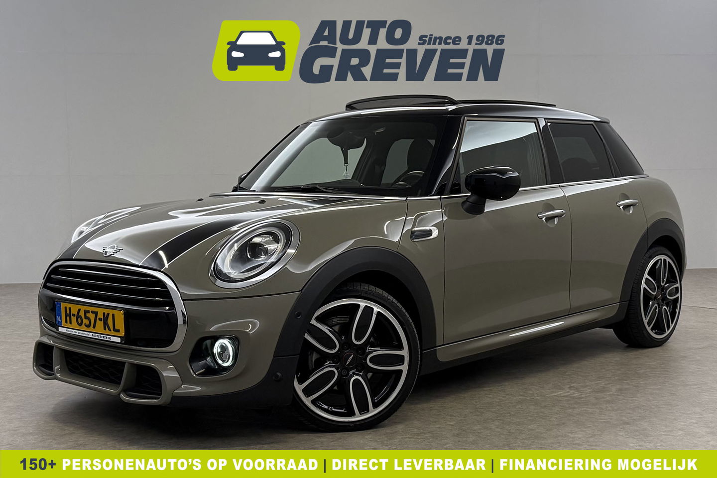 MINI Cooper 1.5 JCW PACK Pano | harman/kardon | LED Carplay Clima Cruise Navigatie PDC 18"LMV Stoelverwarming