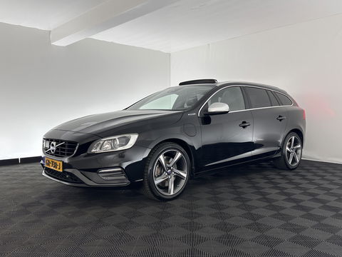 Volvo V60 2.4 D6 Twin Engine R-Design Aut. *PANO | LUXURY-LEATHER | BI-XENON | PREMIUM AUDIO | NAVI-FULLMAP | MEMORY-PACK | HEATED-COMFORTSEATS | TOWBAR | ECC | PDC | CRUISE | 18''ALU*