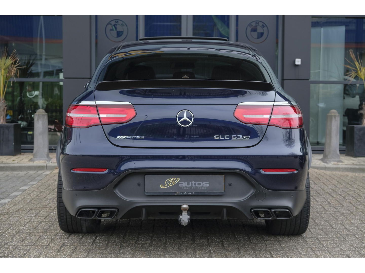 Mercedes-Benz GLC Coupé GLC63s AMG 510pk 4MATIC+ Keramisch Schuifdak Distronic+ Burmester Luchtvering Trekhaak Head-up VOL VOL VOL!!!