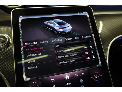 Mercedes-Benz CLE Coupé CLE200 AMG 204pk Panoramadak Night pakket *DIRECT RIJDEN* Burmester 3d *BTW* MBUX Distronic Sportsound 20" LMV