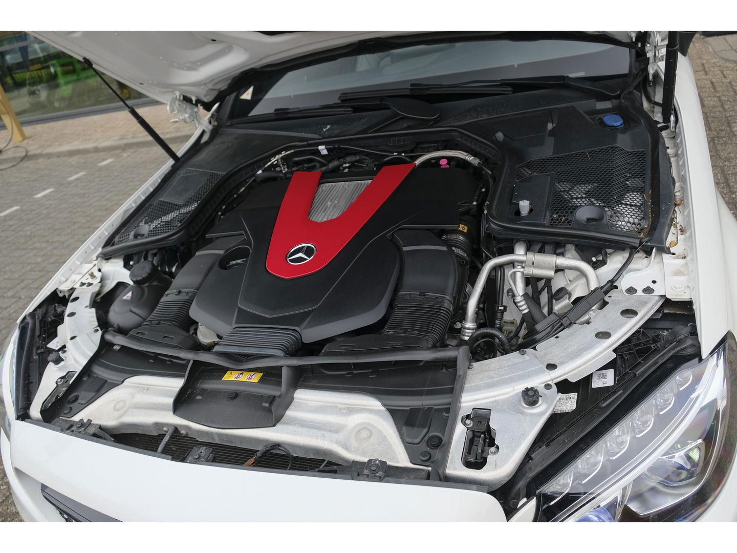 Mercedes-Benz C-Klasse Cabrio C43 AMG 4MATIC Airscarf CommandOnline Led Intelligent Stoelverwarming Designo