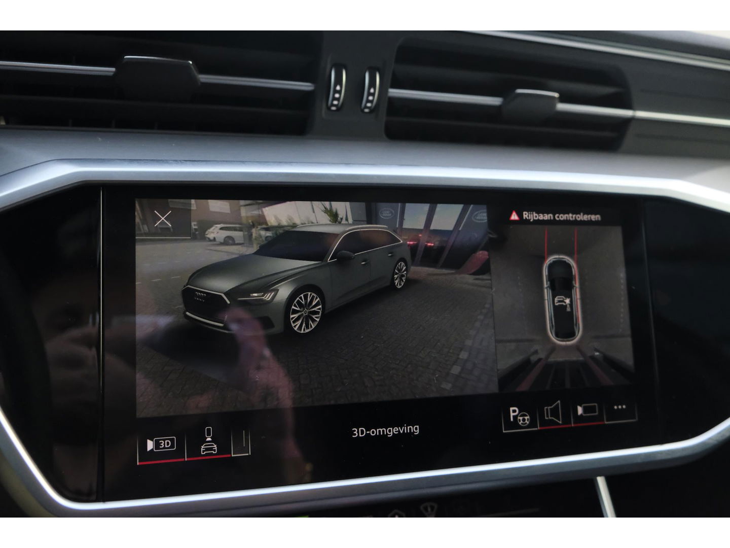 Audi A6 Avant 50 TFSIe 300pk Quattro S-line Facelift Panoramadak Bang&Olufsen *BTW* Trekhaak elec. Ascari blauw S6 diffusor Black pack