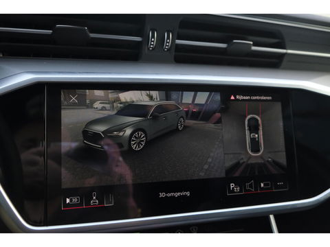 Audi A6 Avant 50 TFSIe 300pk Quattro S-line Facelift Panoramadak Bang&Olufsen *BTW* Trekhaak elec. Ascari blauw S6 diffusor Black pack
