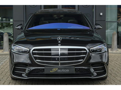 Mercedes-Benz S-Klasse S580e Lang AMG 510pk Panoramadak *BTW* 4-wielsturing Leder exclusief Burmester 21" LMV