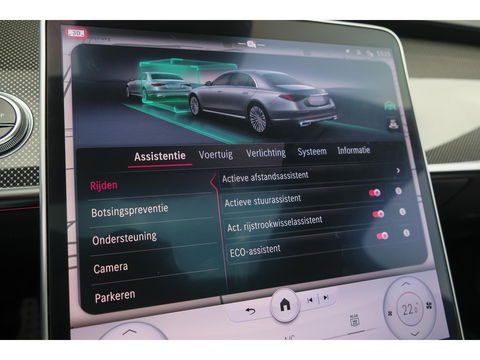 Mercedes-Benz S-Klasse S580e Lang AMG 510pk Panoramadak *BTW* 4-wielsturing Leder exclusief Burmester 21" LMV