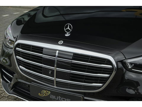 Mercedes-Benz S-Klasse S580e Lang AMG 510pk Panoramadak *BTW* 4-wielsturing Leder exclusief Burmester 21" LMV