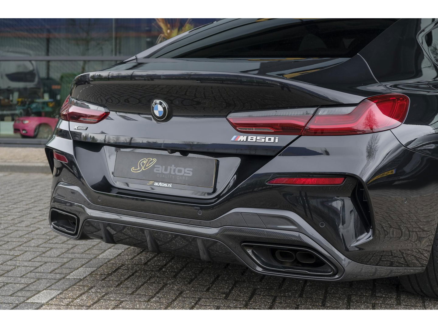 BMW 8 Serie Gran Coupé M850i 530pk xDrive High Executive Panoramadak Bowers&Wilkins Carbon exterieur NLauto 1e eigenaar!!