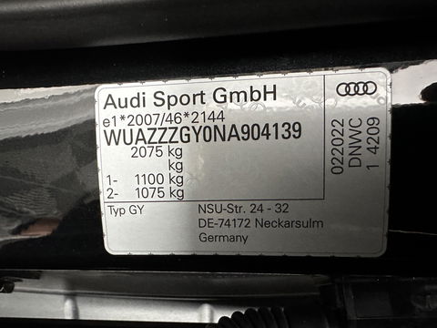 Audi RS3 Sportback 2.5 TFSI quattro Aut. *PANO | HEAD-UP | MATRIX-LED | FULL-LED | ADAPTIVE-CRUISE | BLIND-SPOT | MEMORY-PACK | KEYLESS | SPORT-SEATS | CAMERA | DIGI-COCKPIT | AMBIENT-LIGHT | 19''ALU*