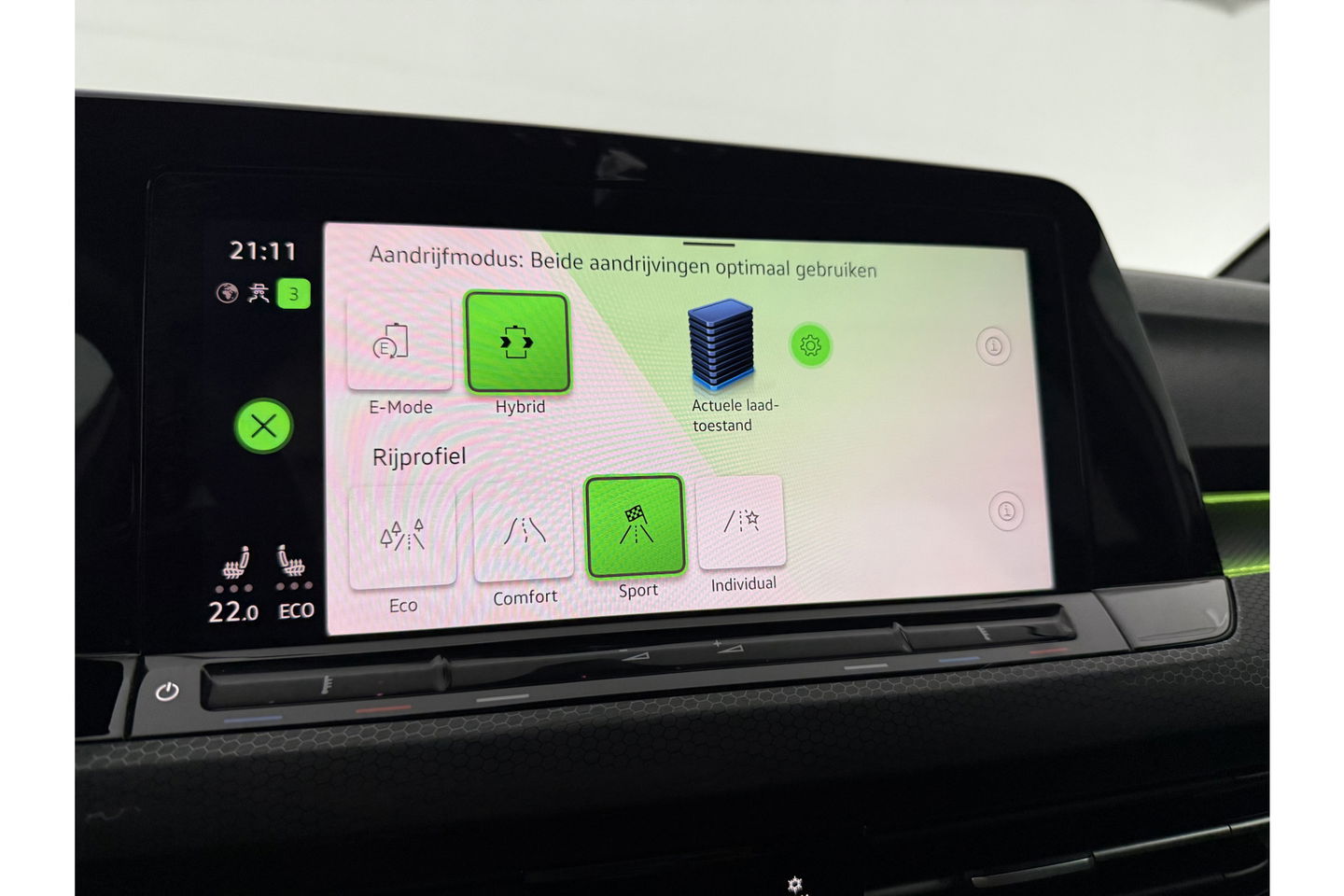 Volkswagen Golf 1.4 eHybrid GTE 225PK ACC Camera Carplay Sfeer LED Virtual Clima Navi 18"LMV PDC