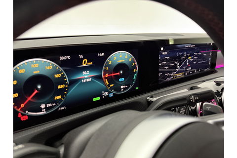 Mercedes-Benz A-Klasse 250 e AMG Limited 263PK Pano Sfeer LED Virtual Camera Clima Cruise Navi PDC 18''LMV