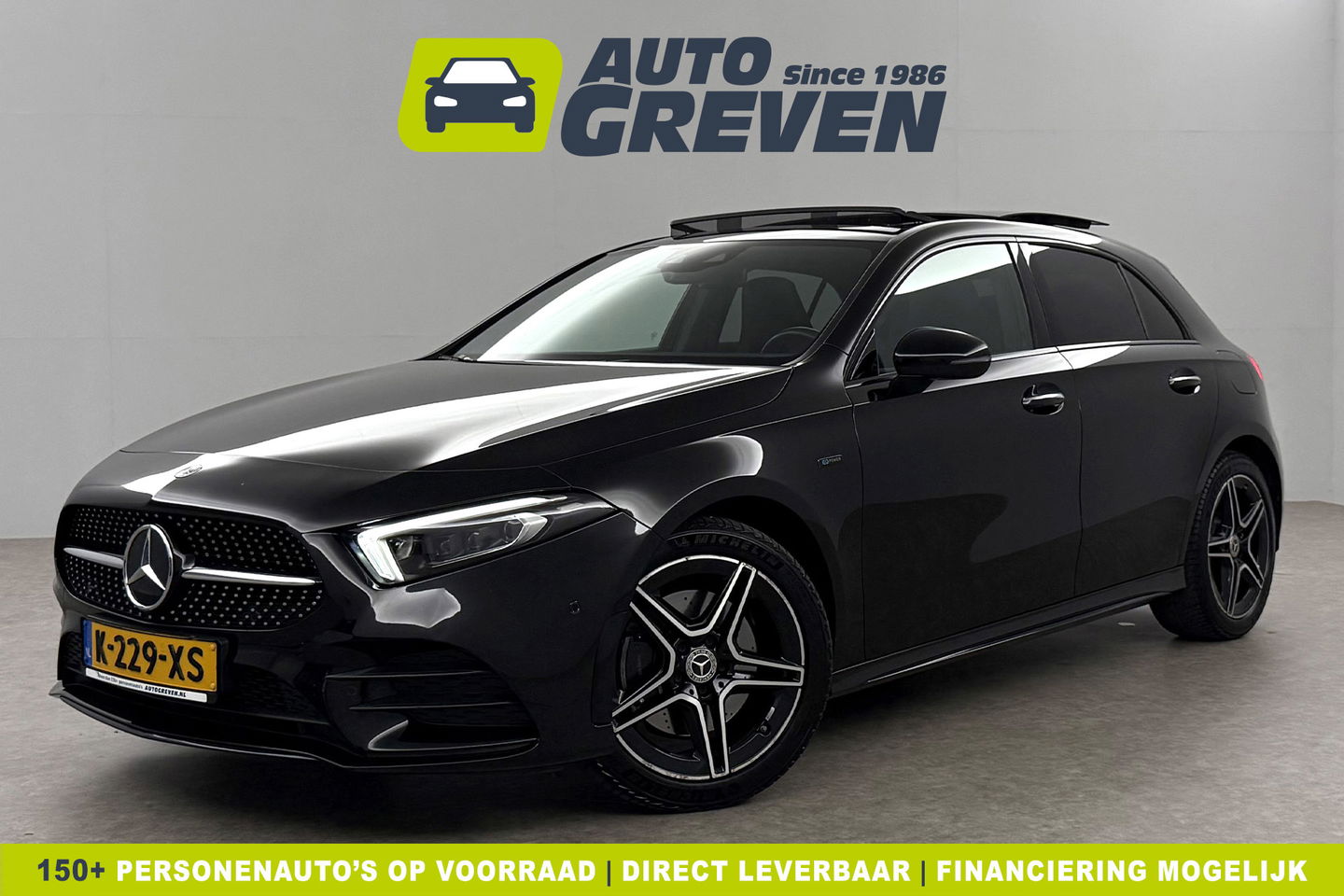 Mercedes-Benz A-Klasse 250 e AMG Limited 263PK Pano Sfeer LED Virtual Camera Clima Cruise Navi PDC 18''LMV