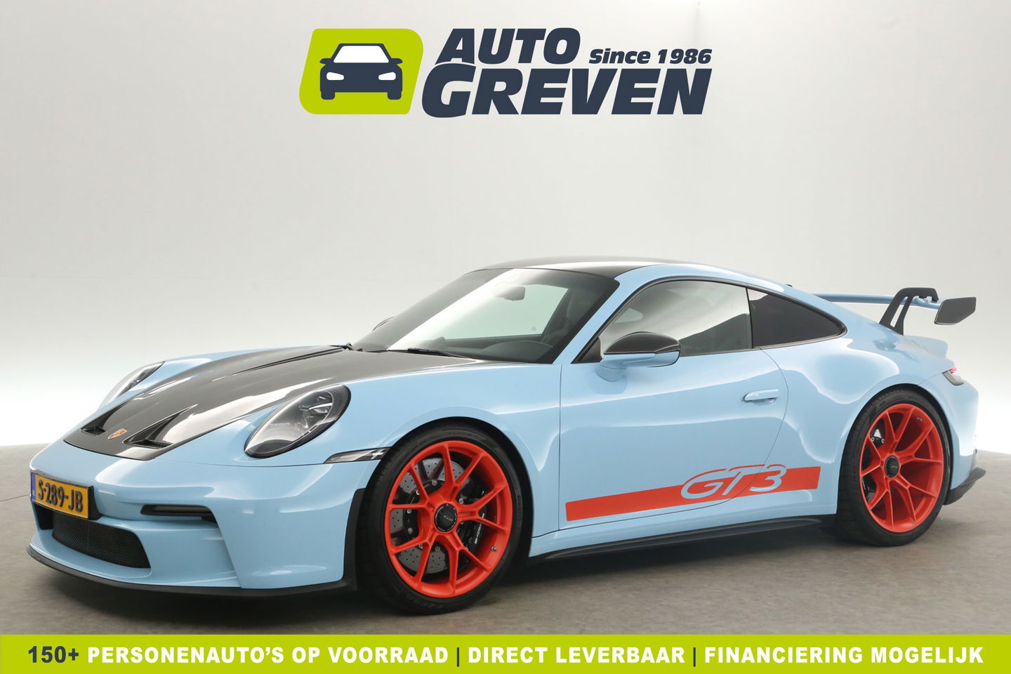 Porsche 911 4.0 GT3 510PK Gulf Edition | PDLS+ | Nose Lift | Keramisch | Carbon