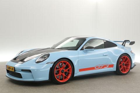 Porsche 911 4.0 GT3 510PK Gulf Edition | PDLS+ | Nose Lift | Keramisch | Carbon
