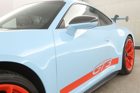 Porsche 911 4.0 GT3 510PK Gulf Edition | PDLS+ | Nose Lift | Keramisch | Carbon