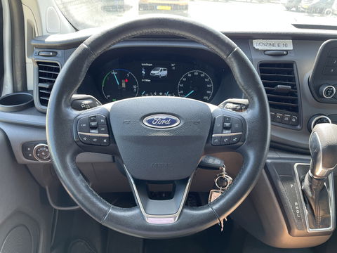 Ford Transit Custom 320 1.0 EcoBoost hybride / L1H1 PHEV Trend 9 persoons / € 38.950 incl btw bpm / lease vanaf € / airco / cruise / automaat / stoelverwarming / isofix !