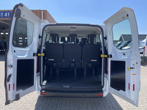 Ford Transit Custom 320 1.0 EcoBoost hybride / L1H1 PHEV Trend 9 persoons / € 38.950 incl btw bpm / lease vanaf € / airco / cruise / automaat / stoelverwarming / isofix !