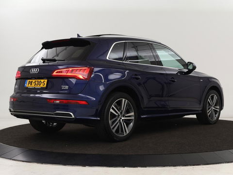 Audi Q5 2.0 TFSI quattro Launch Edition | 1e eigenaar | Panoramadak | Leder | Adaptive cruise | 360 camera | Luchtvering | Stoelverwarming | Navigatie | Elektrische stoelen | Virtual Cockpit | Full LED