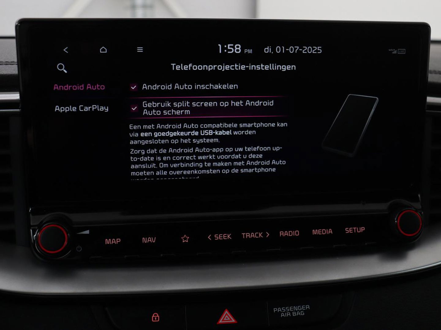 Kia Ceed 1.0 T-GDi GT-Line | Panoramadak | Stoel & stuurverwarming | Leder/Alcantara | Carplay | Camera | Full LED | Keyless | Navigatie