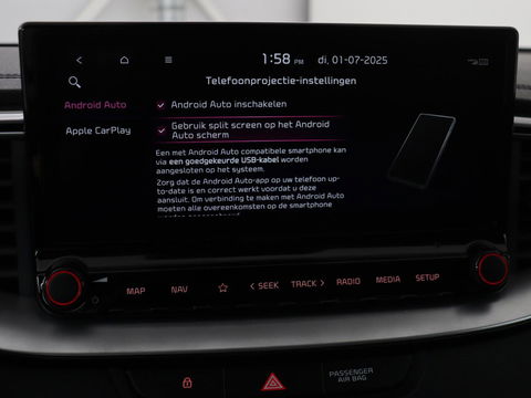Kia Ceed 1.0 T-GDi GT-Line | Panoramadak | Stoel & stuurverwarming | Leder/Alcantara | Carplay | Camera | Full LED | Keyless | Navigatie