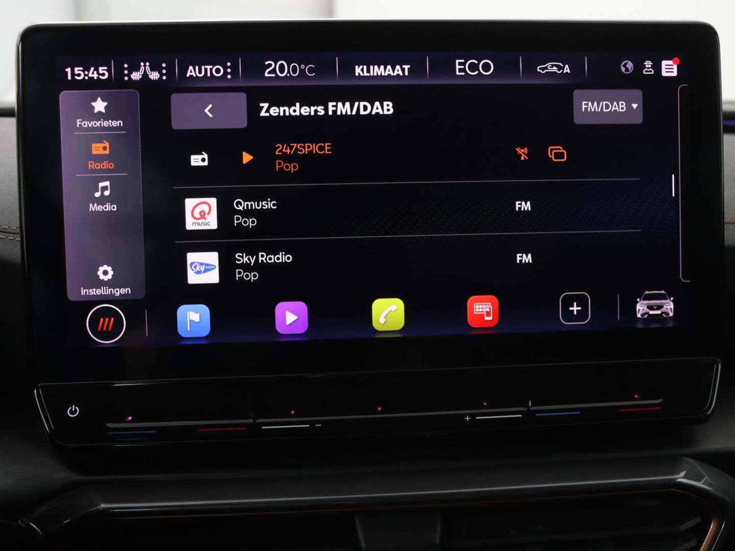 CUPRA Formentor 1.4 e-Hybrid VZ | 245pk | Stoel & stuurverwarming | Trekhaak | 360 camera | Carplay | Adaptive cruise | Navigatie | Sfeerverlichting | Full LED | Keyless | PHEV