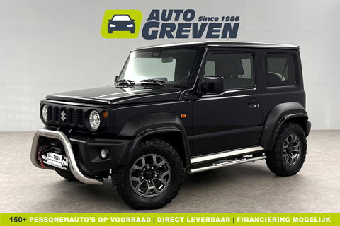 Suzuki Jimny 1.5 Allgrip 4x4 Airco Bullbar Lier Trekhaak Camera Cruise Navi LED Sidebars 4 Persoons 15"LMV