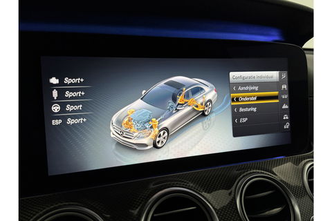 Mercedes-Benz E-Klasse 300 AMG 245PK Burmester Sfeer LED 360Camera Carplay Memory Virtual Clima Cruise Navi PDC 19"LMV
