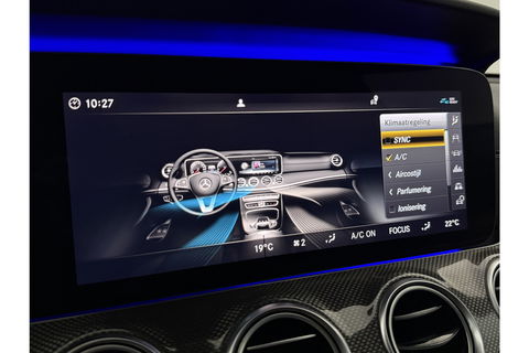 Mercedes-Benz E-Klasse 300 AMG 245PK Burmester Sfeer LED 360Camera Carplay Memory Virtual Clima Cruise Navi PDC 19"LMV