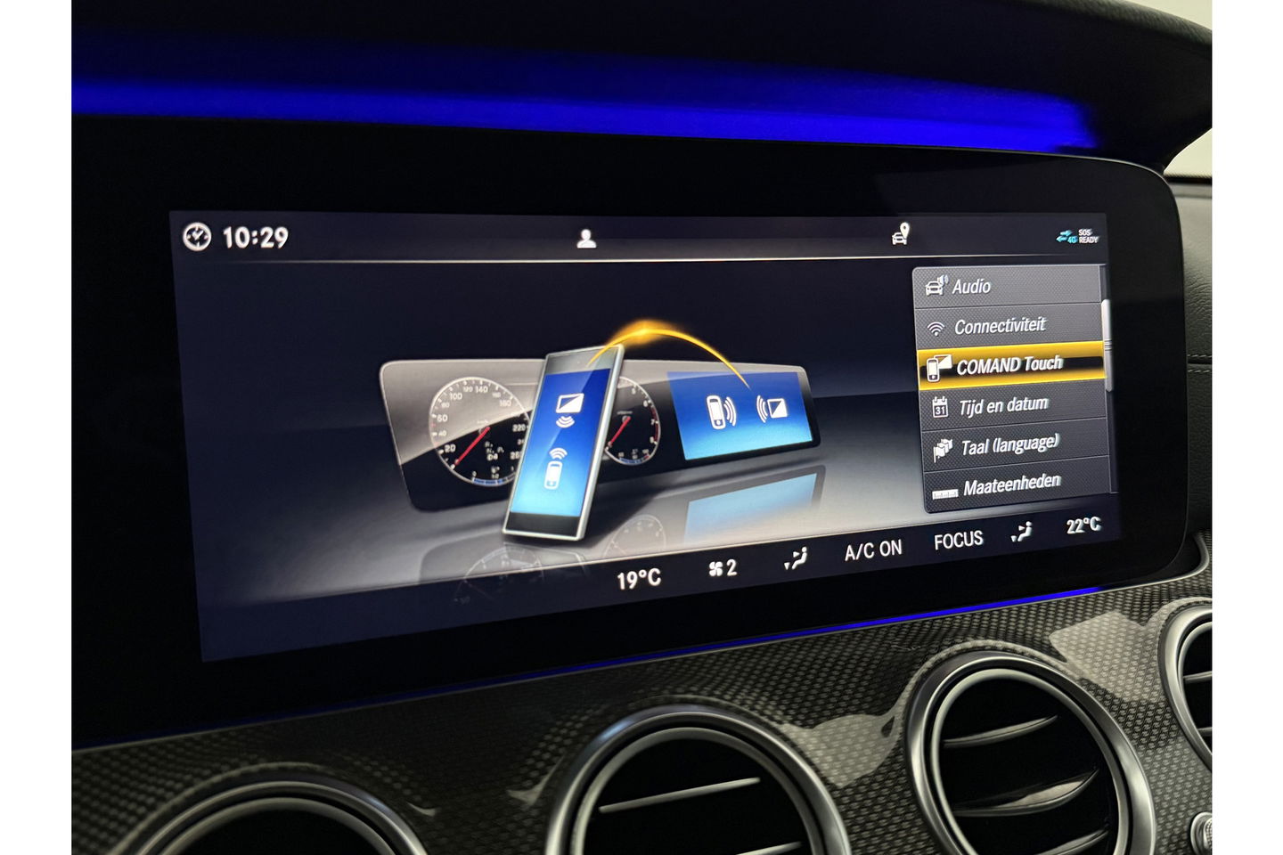 Mercedes-Benz E-Klasse 300 AMG 245PK Burmester Sfeer LED 360Camera Carplay Memory Virtual Clima Cruise Navi PDC 19"LMV