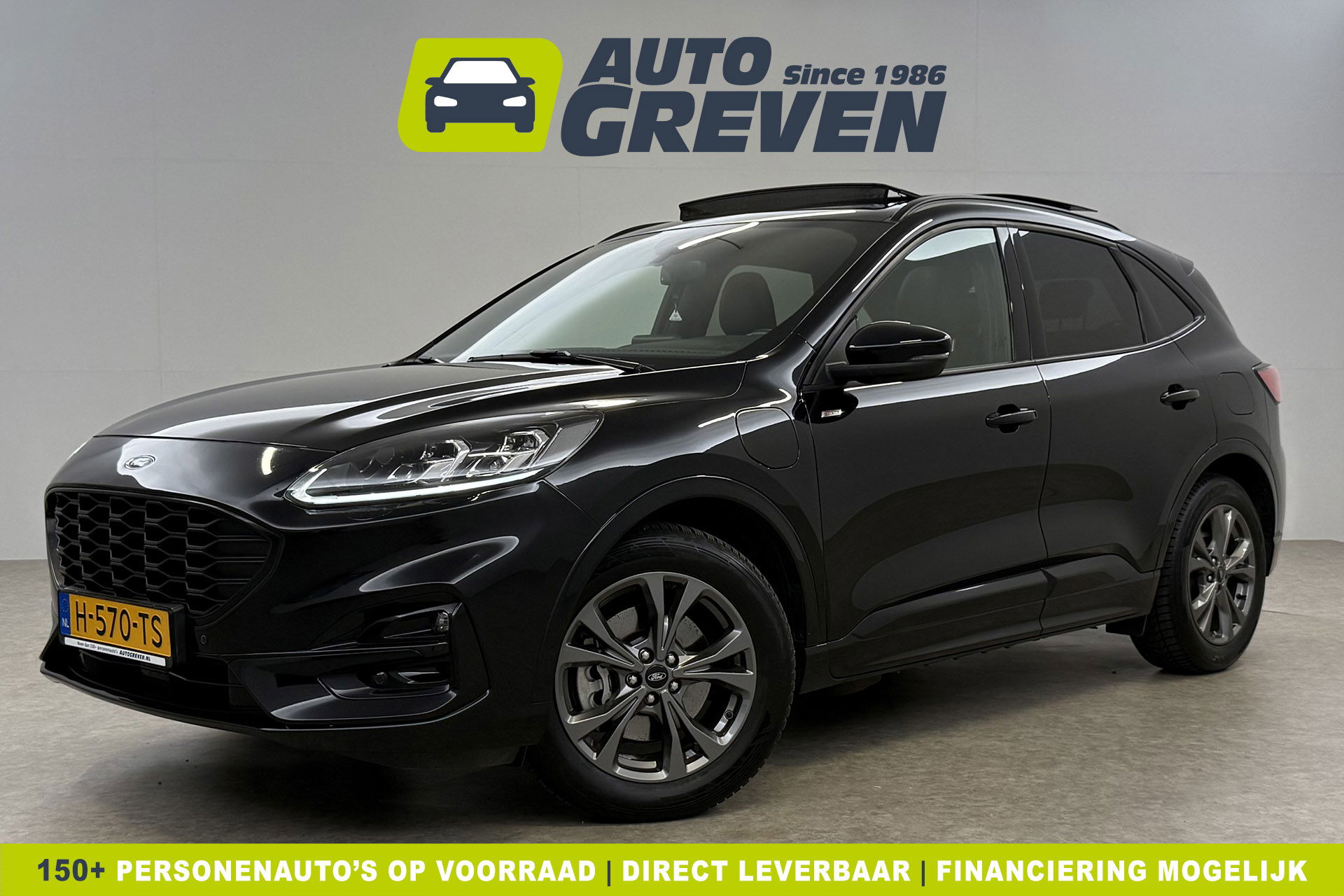 Ford Kuga 2.5 PHEV 209PK ST-Line X Pano Bang&Olufson Virtual LED Trekhaak Camera Carplay Clima Cruise Navi PDC Leder 18"LMV