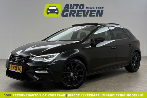 SEAT Leon 1.5 TSI FR 150PK Ultimate Edition Black Pano Beats-audio Sfeer LED Trekhaak Camera Carplay Clima Virtual Navi PDC 18"LMV