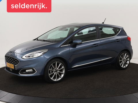 Ford Fiesta 1.0 EcoBoost Vignale | 125pk | Stoel & stuurverwarming | Half leder | B&O Sound | Trekhaak | Carplay | Keyless | Camera | Climate control | Park Assist | Cruise control | Navigatie