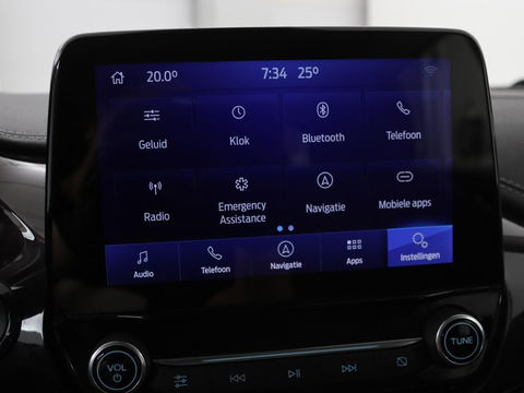 Ford Fiesta 1.0 EcoBoost Vignale | 125pk | Stoel & stuurverwarming | Half leder | B&O Sound | Trekhaak | Carplay | Keyless | Camera | Climate control | Park Assist | Cruise control | Navigatie