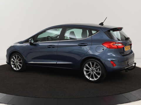 Ford Fiesta 1.0 EcoBoost Vignale | 125pk | Stoel & stuurverwarming | Half leder | B&O Sound | Trekhaak | Carplay | Keyless | Camera | Climate control | Park Assist | Cruise control | Navigatie