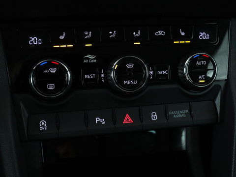 Škoda Kodiaq 1.5 TSI Business Edition 7-persoons | Trekhaak | Stoelverwarming | Adaptive cruise | Canton Sound | Carplay | Half leder | Keyless | Full LED | Navigatie