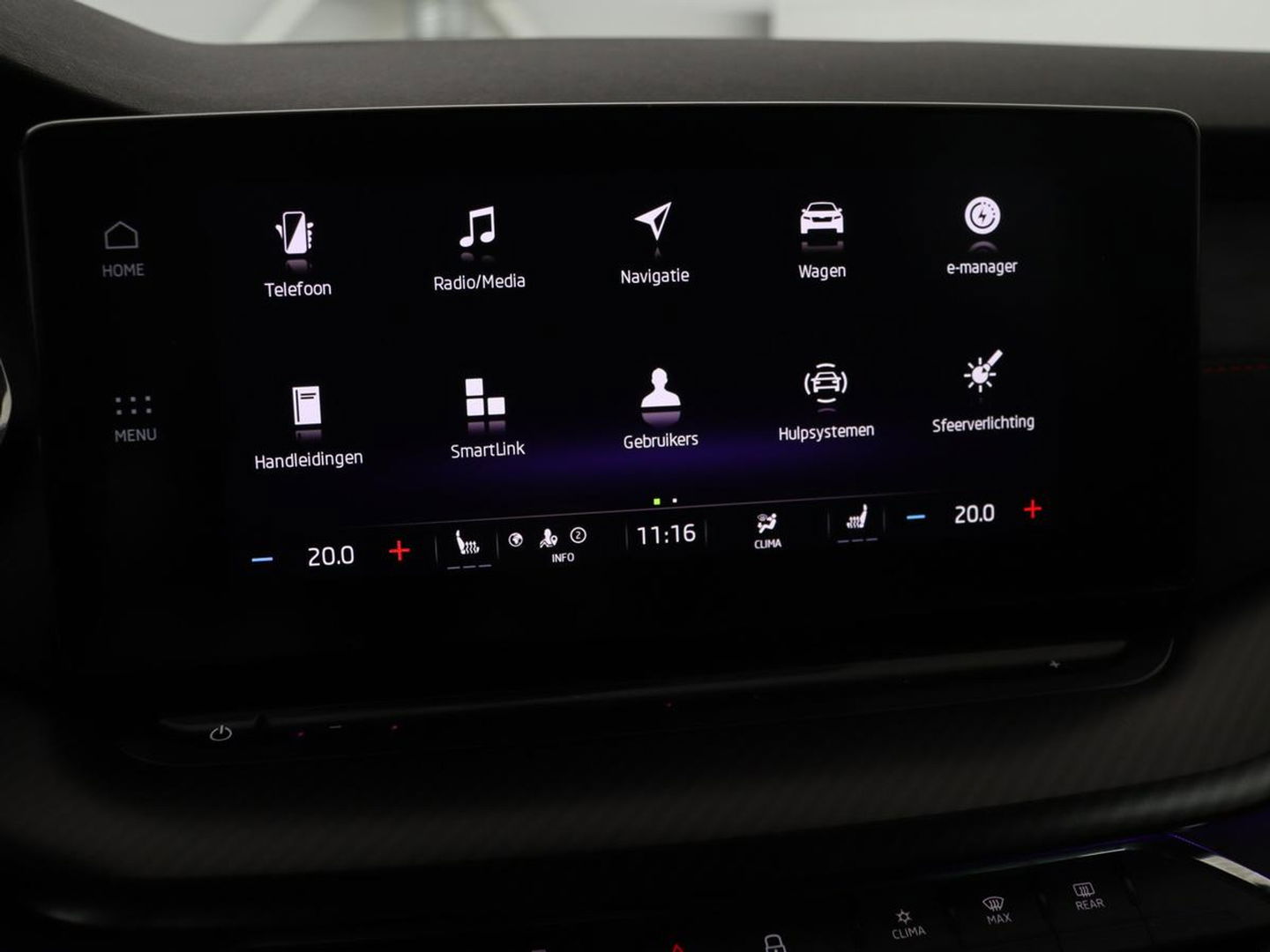 Škoda Octavia 1.4 TSI RS iV PHEV Business | Panoramadak | Leder/Alcantara | Adaptive cruise | Massage | Camera | Side Assist | Matrix LED | Carplay | Memory | Navigatie