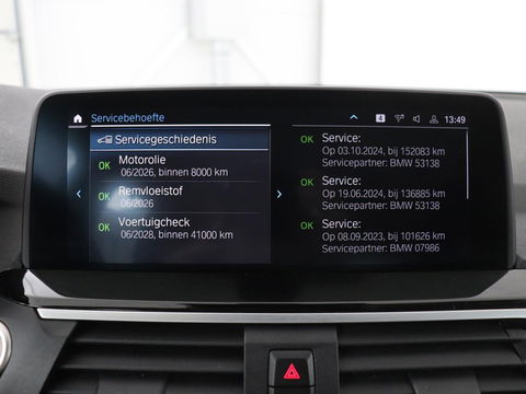 BMW X3 xDrive30e High Executive | X Line | Panoramadak | Stoel & stuurverwarming | Carplay | Sportstoelen | Half leder | Live Cockpit | Full LED | Camera