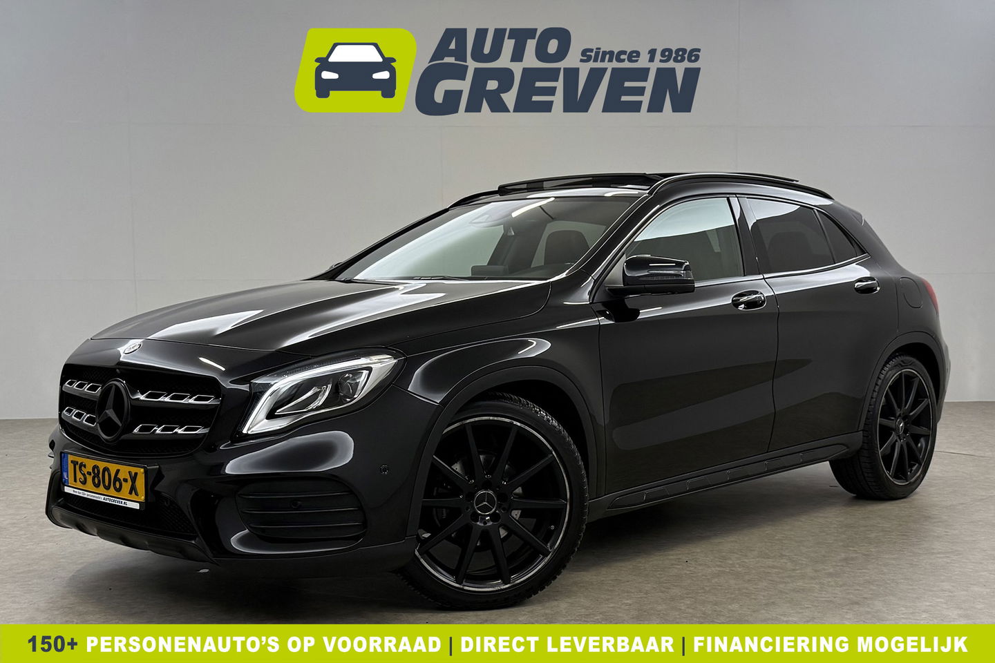 Mercedes-Benz GLA 200 157PK Pano LED 360Camera Memory Carplay Clima Cruise Navi PDC 20''LMV