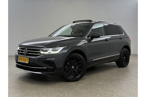 Volkswagen Tiguan 1.4 TSI eHybrid R-Line 225PK Pano LED Virtual ACC Trekhaak Sfeer Camera Carplay Clima PDC 18"LMV